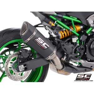 SC Project para KAWASAKI Z900 - Z900 A2 (2025 - 2026) - Escape SC1-R carbono