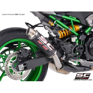 SC Project para KAWASAKI Z900 - Z900 A2 (2025 - 2026) - Escape GP-M2 carbono