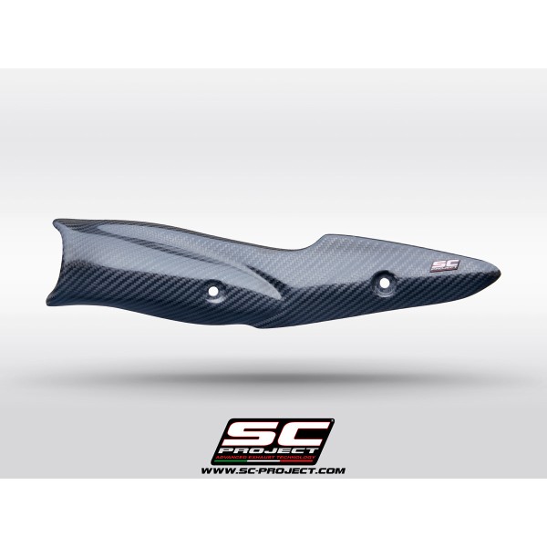 SC Project para KAWASAKI Z900 - Z900 A2 (2025 - 2026) - Protector térmico de carbono