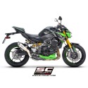 SC Project para KAWASAKI Z900 (2020 - 2024) - Euro 5 - Escape S1 titanio
