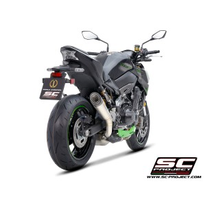 SC Project para KAWASAKI Z900 (2020 - 2024) - Euro 5 - Escape S1 titanio