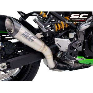 SC Project para KAWASAKI Z900 (2020 - 2024) - Euro 5 - Escape S1 titanio