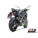 SC Project para KAWASAKI Z900 (2020 - 2024) - Euro 5 - Escape S1 titanio, negro mate