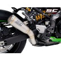 SC Project para KAWASAKI Z900 (2020 - 2024) - Euro 5 - Escape S1-GP titanio