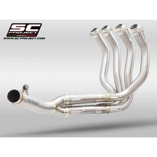 SC Project para KAWASAKI Z900 (2020 - 2024) - Euro 5 - Colectores 4-2-1 titanio, compatibles con gama específica SC-Project