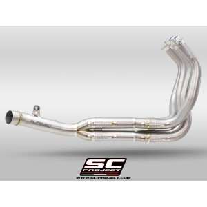 SC Project para KAWASAKI Z900 (2020 - 2024) - Euro 5 - Colectores 4-2-1 titanio, compatibles con gama específica SC-Project