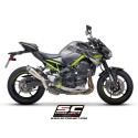 SC Project para KAWASAKI Z900 (2020) - Euro 4 - Escape S1 titanio