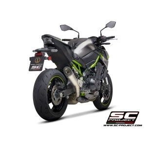 SC Project para KAWASAKI Z900 (2020) - Euro 4 - Escape S1 titanio