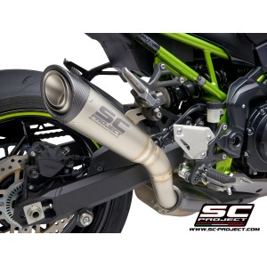 SC Project para KAWASAKI Z900 (2020) - Euro 4 - Escape S1 titanio
