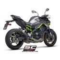 SC Project para KAWASAKI Z900 (2020) - Euro 4 - Escape S1 titanio, negro mate