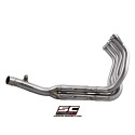 SC Project para KAWASAKI Z900 (2020) - Euro 4 - Colectores 4-2-1 acero inoxidable, compatibles con gama específica SC-Project