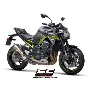 SC Project para KAWASAKI Z900 A2 (2020 - 2024) - Euro 5 - Escape S1 titanio