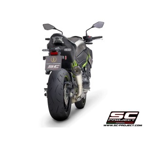 SC Project para KAWASAKI Z900 A2 (2020 - 2024) - Euro 5 - Escape S1 titanio