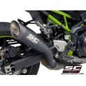 SC Project para KAWASAKI Z900 A2 (2020 - 2024) - Euro 5 - Escape S1 titanio, negro mate