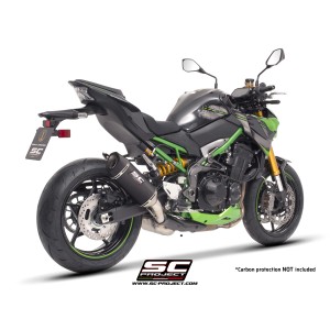SC Project para KAWASAKI Z900 A2 (2020 - 2024) - Euro 5 - Escape SC1-S carbono (SIN protector carbono)