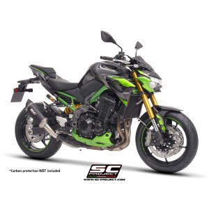 SC Project para KAWASAKI Z900 A2 (2020 - 2024) - Euro 5 - Escape SC1-S carbono (SIN protector carbono)
