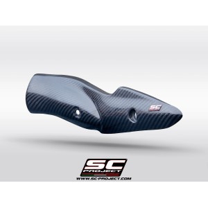 SC Project para KAWASAKI Z900 A2 (2020 - 2024) - Euro 5 - Protector térmico de carbono
