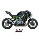 SC Project para KAWASAKI Z900 (2017 - 2019) - Euro 4 - Escape S1 titanio