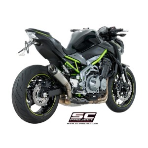SC Project para KAWASAKI Z900 (2017 - 2019) - Euro 4 - Escape S1 titanio