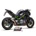 SC Project para KAWASAKI Z900 (2017 - 2019) - Euro 4 - Escape S1-GP titanio