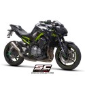 SC Project para KAWASAKI Z900 (2017 - 2019) - Euro 4 - Escape S1-GP titanio