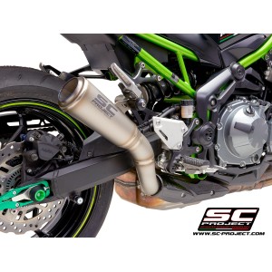 SC Project para KAWASAKI Z900 (2017 - 2019) - Euro 4 - Escape S1-GP titanio