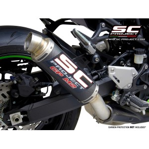 SC Project para KAWASAKI Z900 (2017 - 2019) - Euro 4 - Escape GP-M2 carbono