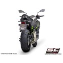 SC Project para KAWASAKI Z900 A2 (2017 - 2020) - Euro 4 - Escape CR-T titanio, con malla antipiedras (SIN protector carbono)