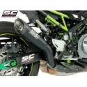 SC Project para KAWASAKI Z900 A2 (2017 - 2020) - Euro 4 - Escape S1 titanio, negro mate