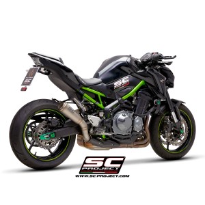 SC Project para KAWASAKI Z900 A2 (2017 - 2020) - Euro 4 - Escape S1-GP titanio