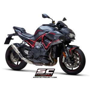 SC Project para KAWASAKI Z H2 (2020 - 2024) - Escape GP70-R titanio