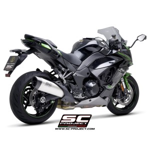 SC Project para KAWASAKI NINJA 1000 SX (2021 - 2024) - Euro 5 - Escape SC1-R titanio