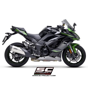 SC Project para KAWASAKI NINJA 1000 SX (2020) - Euro 4 - Escape SC1-R titanio