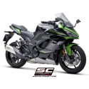 SC Project para KAWASAKI NINJA 1000 SX (2020) - Euro 4 - Escape SC1-R titanio