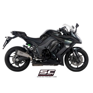 SC Project para KAWASAKI Z1000 SX (2017 - 2020) - Par de escapes Conic titanio