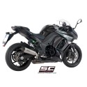 SC Project para KAWASAKI Z1000 SX (2017 - 2020) - Par de escapes Conic titanio