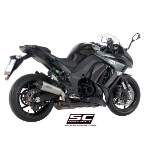 SC Project para KAWASAKI Z1000 SX (2017 - 2020) - Par de escapes Conic titanio
