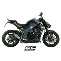 SC Project para KAWASAKI Z1000 (2017 - 2020) - Par de escapes S1 titanio