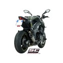 SC Project para KAWASAKI Z1000 (2017 - 2020) - Par de escapes S1 titanio