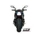 SC Project para KAWASAKI Z1000 (2017 - 2020) - Par de escapes S1 titanio