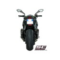 SC Project para KAWASAKI Z1000 (2017 - 2020) - Par de escapes Conic carbono