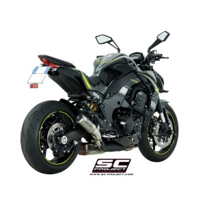 SC Project para KAWASAKI Z1000 (2017 - 2020) - Par de escapes CR-T titanio