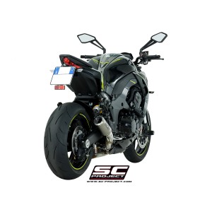 SC Project para KAWASAKI Z1000 (2017 - 2020) - Par de escapes CR-T titanio