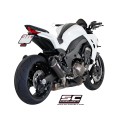 SC Project para KAWASAKI Z1000 (2014 - 2016) - Par de escapes Conic carbono