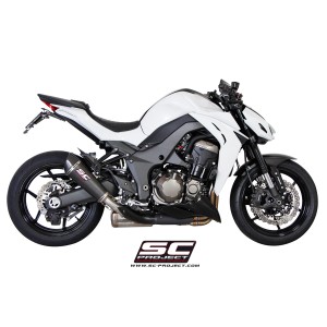 SC Project para KAWASAKI Z1000 (2014 - 2016) - Par de escapes Conic carbono