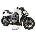 SC Project para KAWASAKI Z1000 (2014 - 2016) - Par de escapes Conic carbono