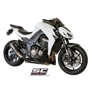 SC Project para KAWASAKI Z1000 (2014 - 2016) - Par de escapes Conic carbono
