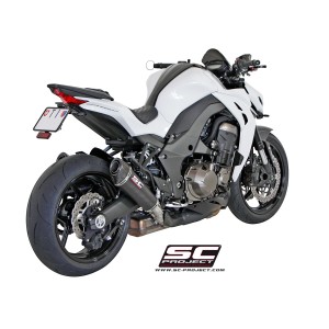 SC Project para KAWASAKI Z1000 (2014 - 2016) - Par de escapes Conic carbono