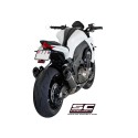 SC Project para KAWASAKI Z1000 (2014 - 2016) - Par de escapes Conic carbono
