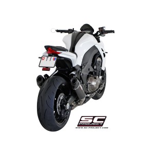 SC Project para KAWASAKI Z1000 (2014 - 2016) - Par de escapes Conic carbono